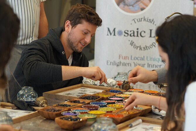 Istanbul: Turkish Mosaic Lamp Workshop with Turkish Delight - FAQs