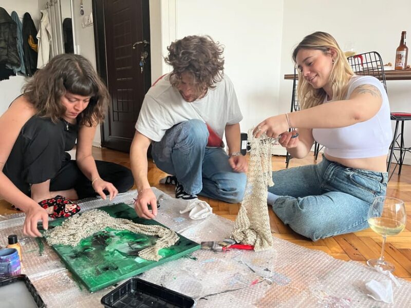 Istanbul: Wine and Paint Workshop with Turkish Fabrics - Who Will Enjoy This Experience?