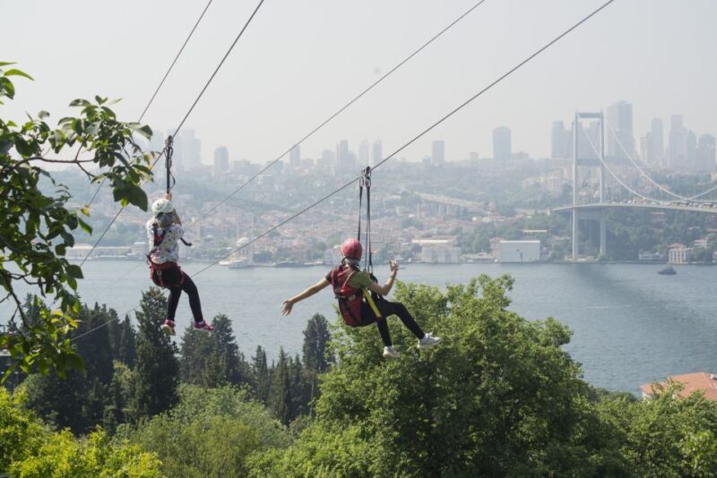 Istanbul: Zipline Adventure with Bosphorus View - The Experience in Detail