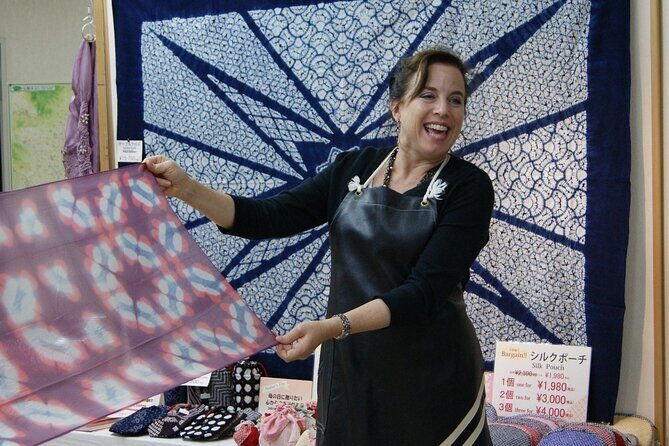 Itajime Shibori Scarf Class - A Deep Dive into the Kyoto Shibori Experience