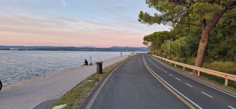 Izola: Sunset Coastal Run to Koper with Local Gift - Key Points