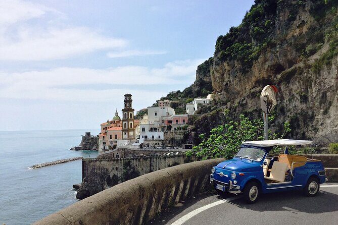 Jackie Kennedy Amalfi Coast Private Tour (Vintage Car & Boat) VIP EXCLUSIVE - Exploring the Amalfi Coast in Style