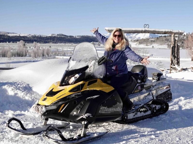 Jackson Hole: Grand Teton Full-Day Snowmobile Tour - An Overview of the Experience
