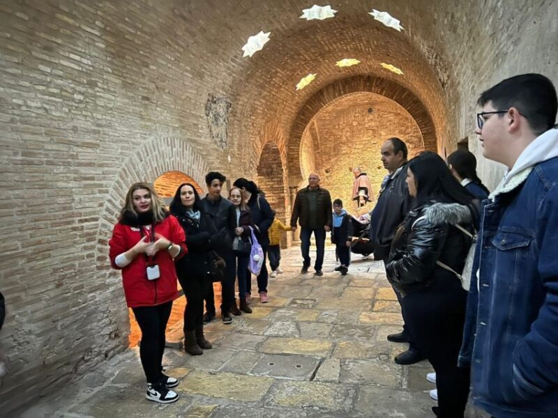 Jaén: 3-hour tour, Cathedral, Jewish Quarter and Arab Baths - Visiting the Arab Baths at Villardompardo Palace