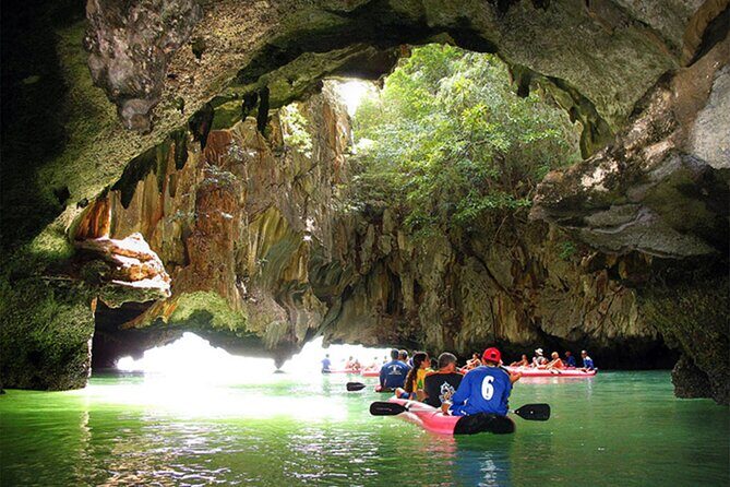 James Bond Island Adventure Tour from Khao Lak including Sea Canoeing & Lunch - Visiting Wat Suwan Khuha - Cave Temple