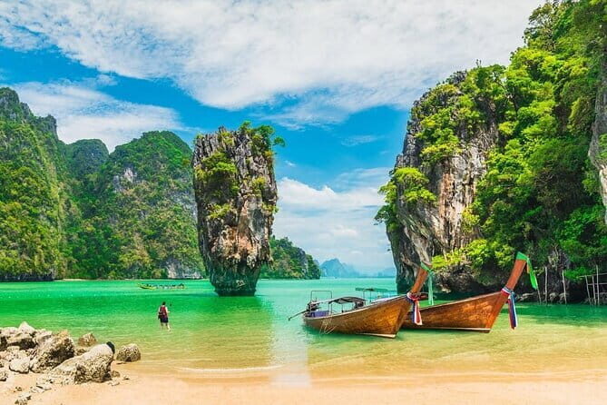 James Bond Island Sightseeing or Canoeing by Speedboat from Krabi - Key Points