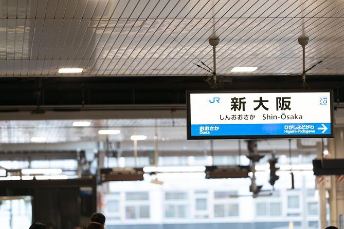 Japan Railway Station Shared Arrival Transfer : Shin Osaka Station to Osaka City - Key Points