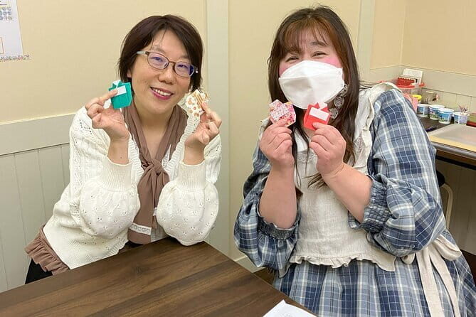 Japanese miniature kimono made with origami in Osaka - What You Will Make