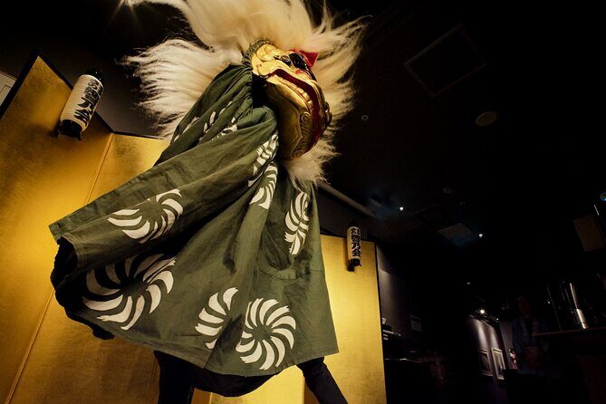 Japanese traditional Shishimai Dance and Private Hokkaido Dinner - Key Points