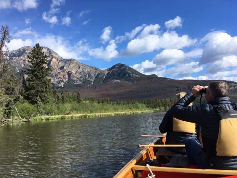 Jasper: Pyramid Lakes Guided Canoe Trip with Snacks & Drinks - The Value Proposition