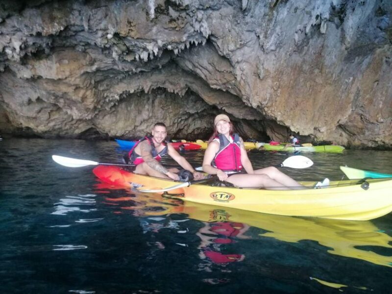 Jávea: Kayak trip to Granadella - An Authentic Coastal Experience on the Costa Blanca