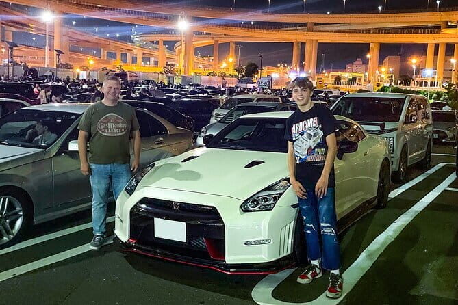 JDM Daikoku PA Guided Tour (Ride In A GT-R!) - Key Points