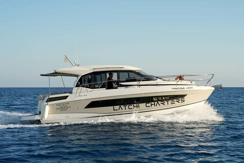 Jeanneau NC33- 4 hour Luxury Yacht Charter Blue Lagoon - The Itinerary: What to Expect