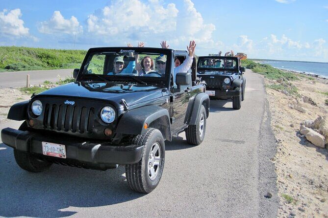 Jeep Ride at Cozumel! Snorkel + Round Transportation from Playa Del Carmen - The Itinerary in Detail