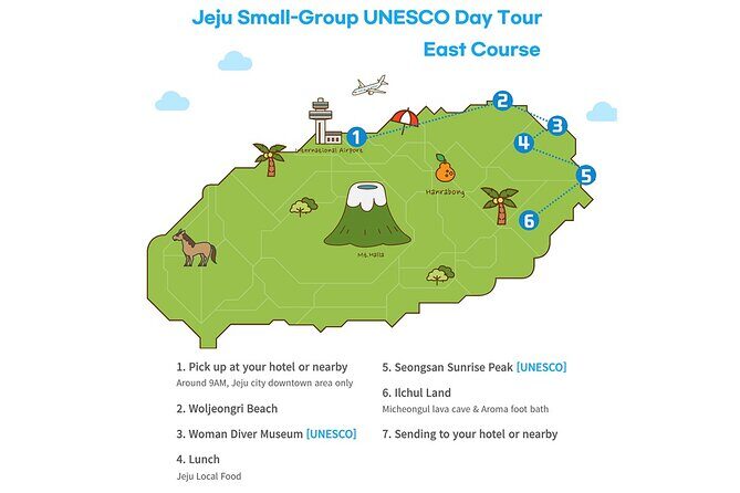 Jeju Premium Small Group UNESCO Day Tour - East Course - Ilchul Land & Micheon Cave: Nature’s Underground Art