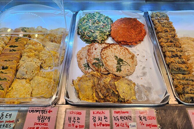 Jeon Korean Style Pancake Buffet at a Traditional Market in Seoul - Key Points
