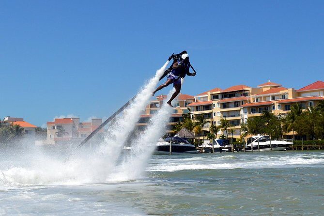 Jet Pack flight experience in Cancun. Challenge yourself to do it now. - The Pros and Cons