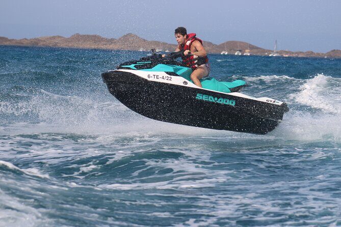 Jet Ski Activity to Lobos Island from Corralejo - Key Points