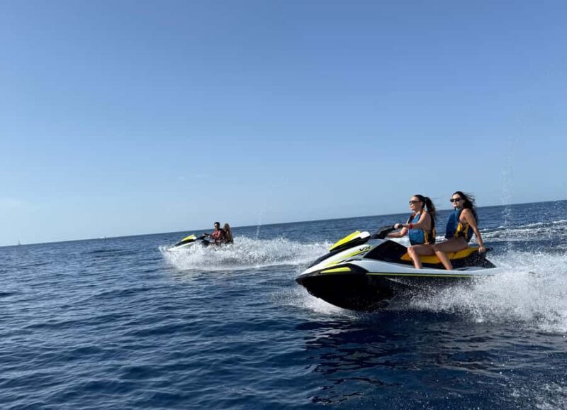 Jet Ski Adventure to the pristine Cala Conta - An In-Depth Look at the Experience