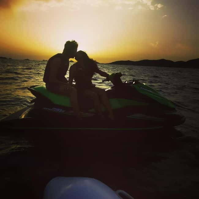 Jet ski sunset on the Ajaccio golf course - Key Points