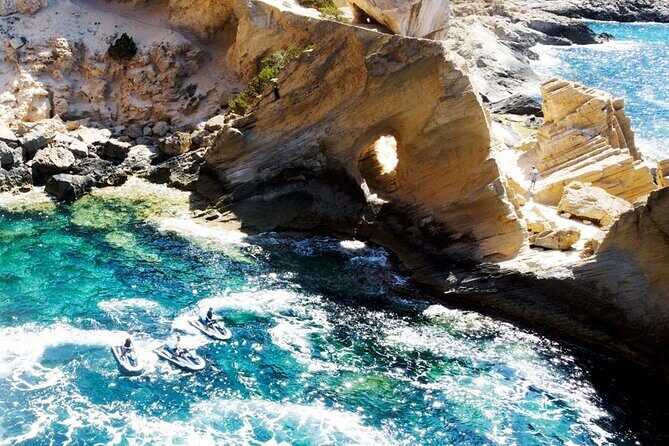 Jet ski tour from San Antonio (Ibiza) to Atlantis - The Itinerary: What You Can Expect