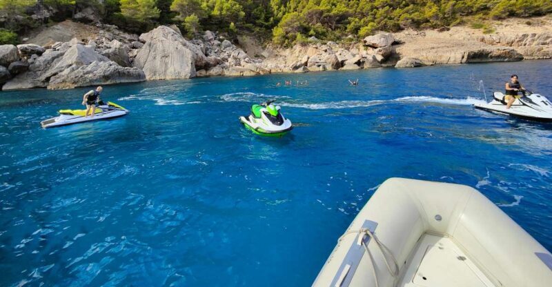 Jet Ski Tour to Cala Albarca from San Antonio - FAQs