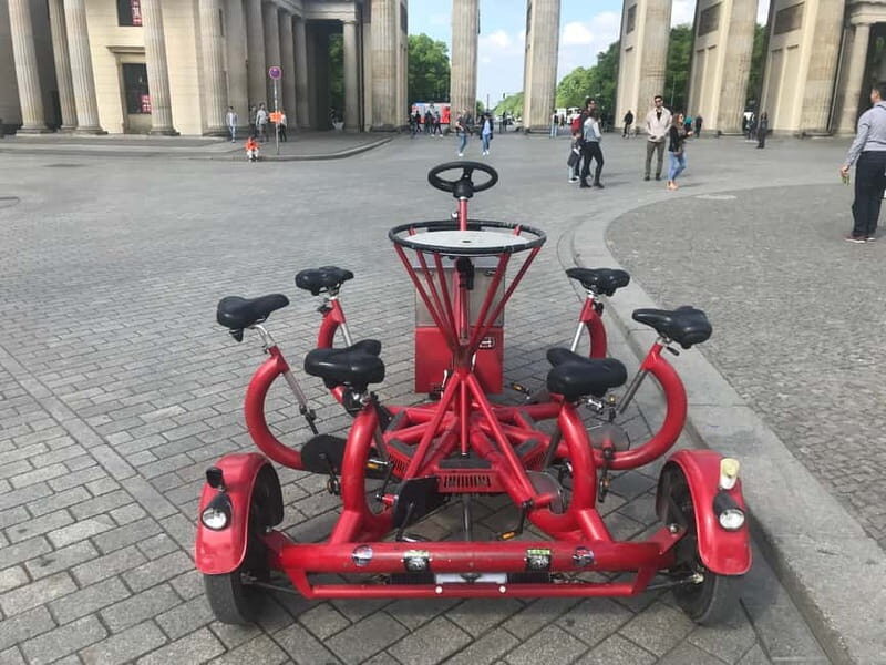 Jetbike Berlin fun bike beer bike - Key Points