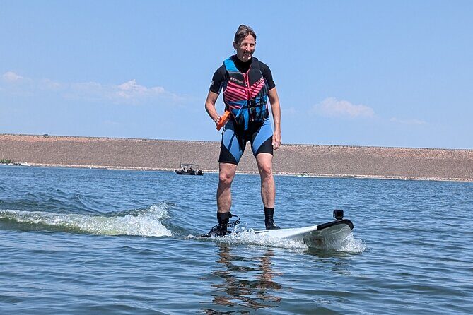 Jetboard on Lakes near the Mile high city. - The Sum Up
