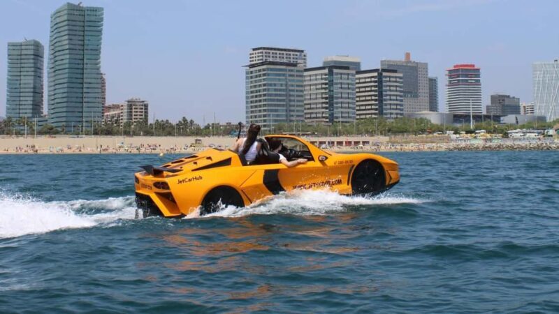 Jetcar: water car in Barcelona - FAQ