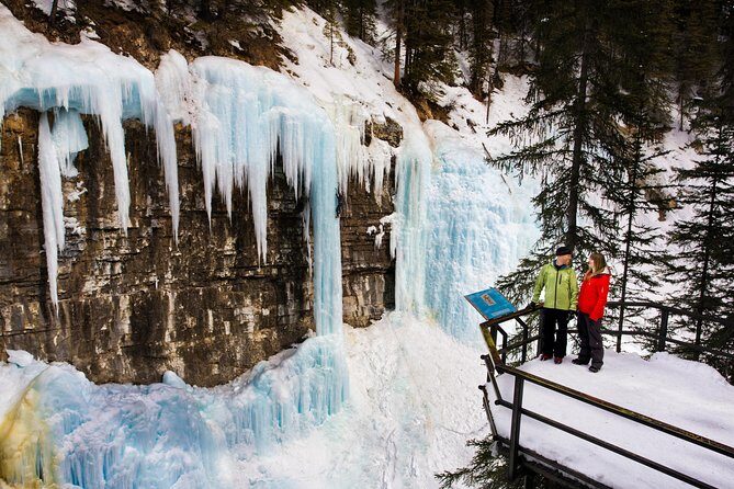 Johnston Canyon Icewalk from Banff AM - An Engaging Introduction to the Johnston Canyon Icewalk
