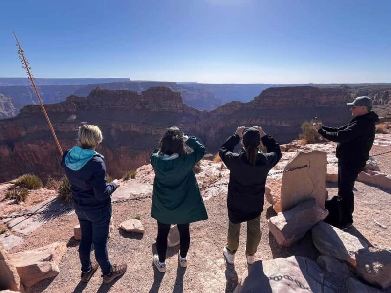 Join us for a tour of the Grand Canyon with a French guide, including the Skywalk - A Closer Look at the Experience