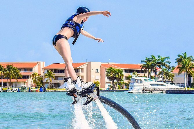 Jump in the air like a dolphin with the Flyboard extreme activity in Cancun - Jump in the air like a dolphin with the Flyboard extreme activity in Cancun