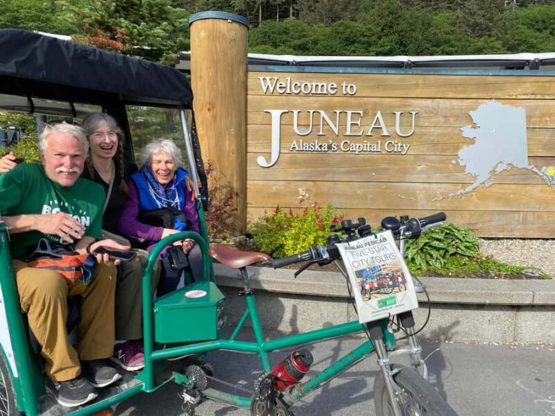 Juneau: Five-Star Pedicab Tour - Key Points