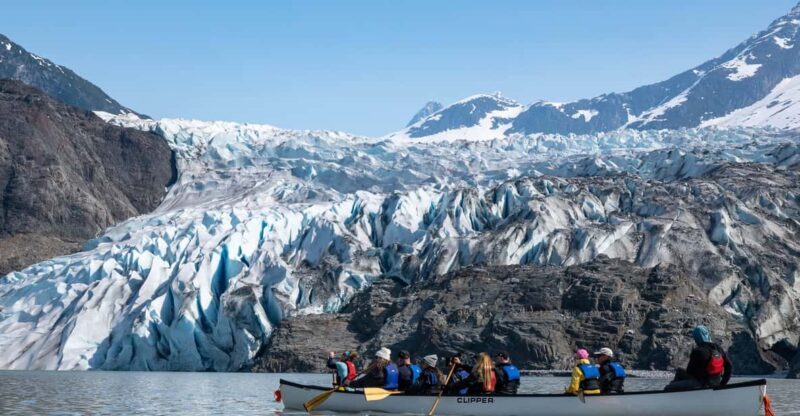 Juneau: Mendenhall Glacier Canoe Paddle and Hike - The Experience in Detail