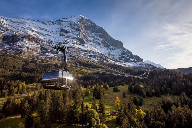 Jungfraujoch Day Trip from Lucerne with Eiger Express Gondola - Interlaken: The First Stop