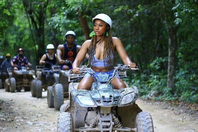 Jungle Adventure: ATVs Shared, Cenote Swim, and Zip Lining - Pickup and Transportation
