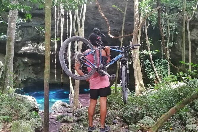 Jungle Bike Tour from Playa del Carmen with Bath in a Cenote - Authentic Experiences and Genuine Connection