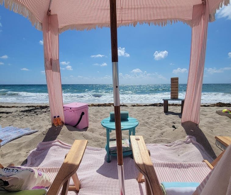 Juno Beach: All-Inclusive Beach Day Cabana Rental - The Sum Up