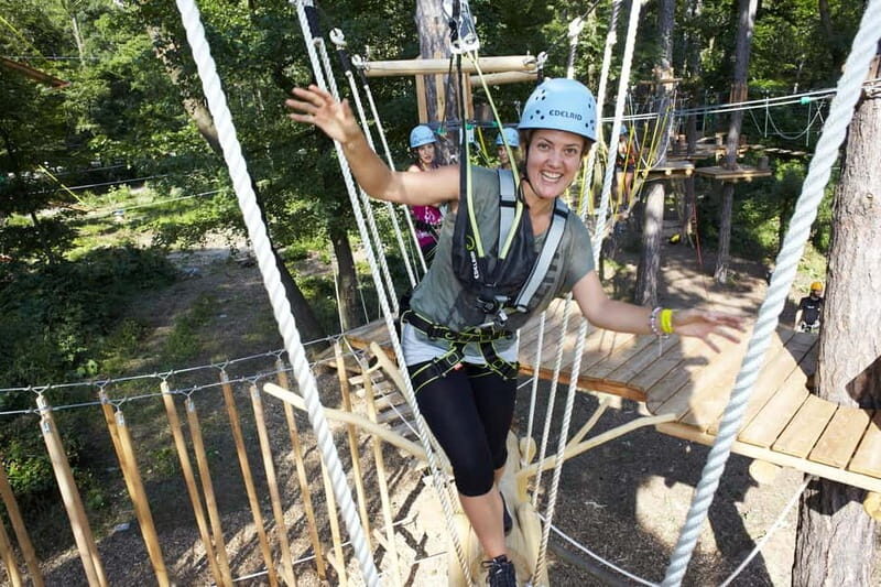 Kahlenberg Vienna: Forest Rope Park Entry Ticket & Equipment - Key Points