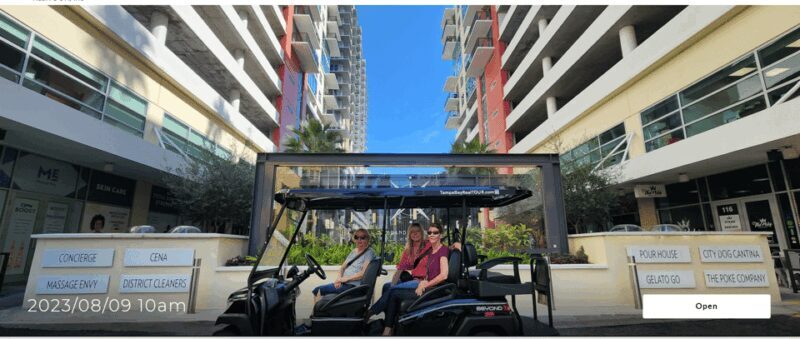 Karaoke Golf Cart City Tour  Tampa! - Authentic Feedback from Participants