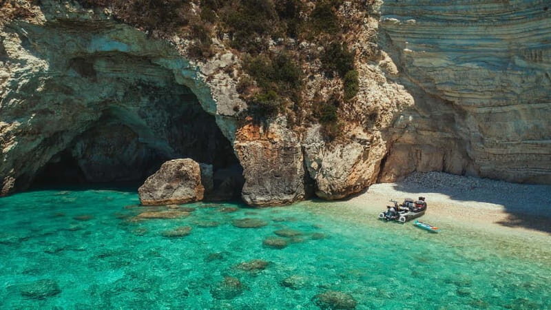 Karavostasi: Private Cruise to Paxos, Antipaxos & Blue Caves - Key Points
