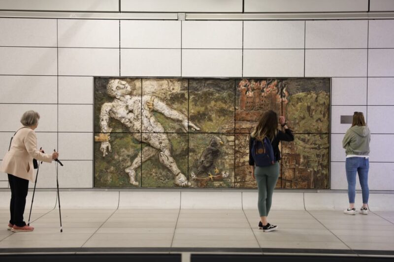 Karlsruhe Genesis - underground art by Markus Lüpertz - Detailed Breakdown of the Itinerary