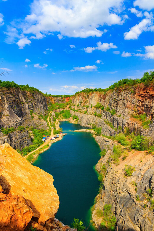 Karlstejn Castle and Czech Grand Canyon Tour (semi)private - Key Points