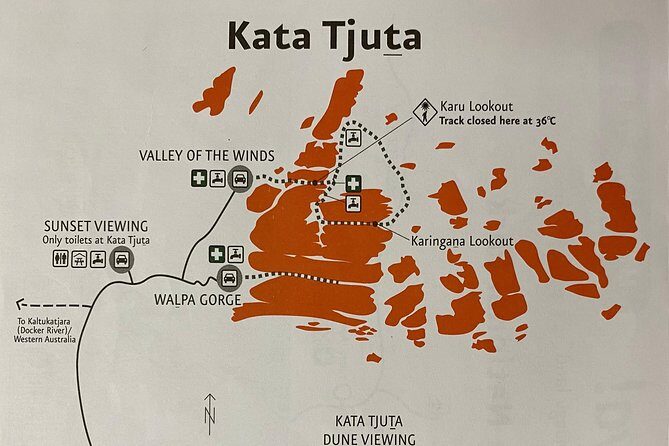 Kata Tjuta Valley of the Winds Circuit Hike - Key Points