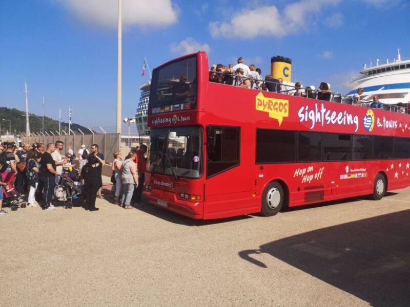 Katakolo: Pyrgos and Katakolo Hop-on Hop-off Bus Tour - Key Points