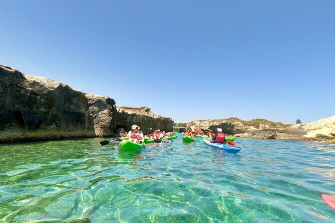 Kayak and canoe tour to Roca Vecchia and La Grotta della Poesia - Key Points