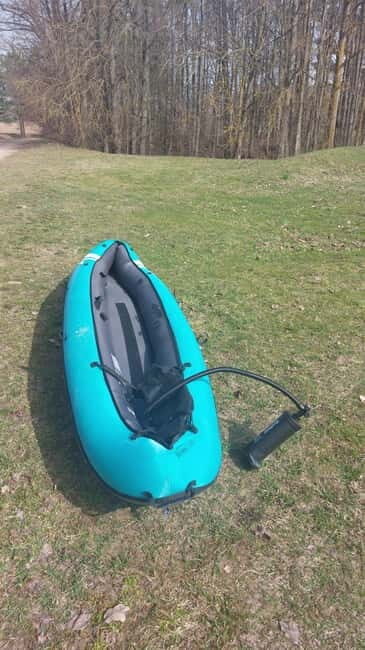 Kayak at the Latvian-Lithuanian border, biggest inland dune - A detailed look at the Latvian-Lithuanian border kayaking tour