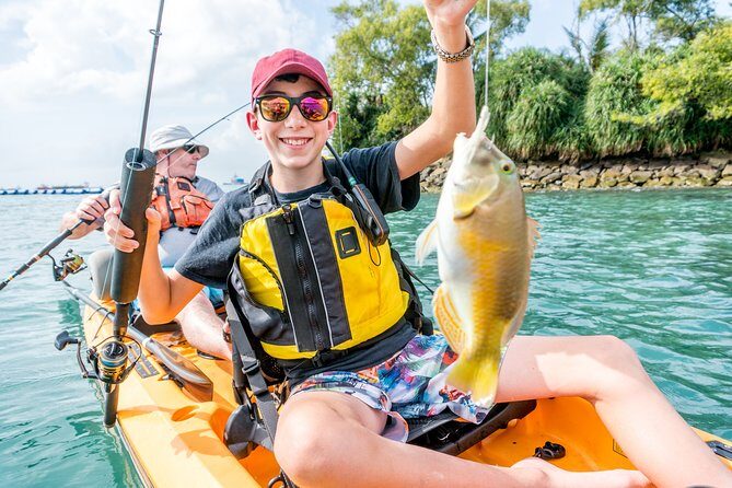 Kayak Fishing in Singapore, Sentosa, East Coast: Day, Sunset & Night Adventures - What to Expect on Your Kayak Fishing Trip