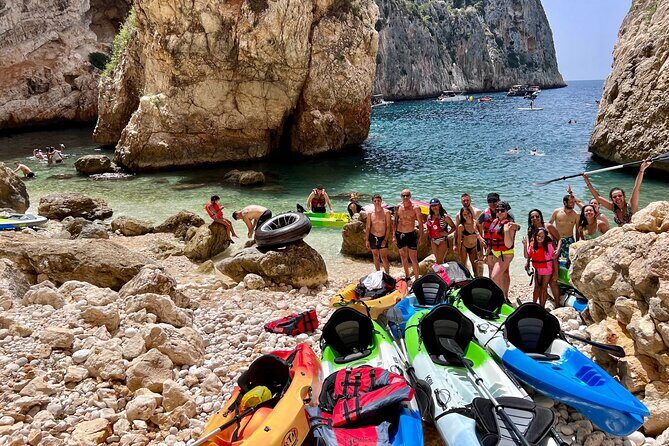 Kayak Javea Guided Cala Granadella, llop marí cave, cala en caló - Frequently Asked Questions
