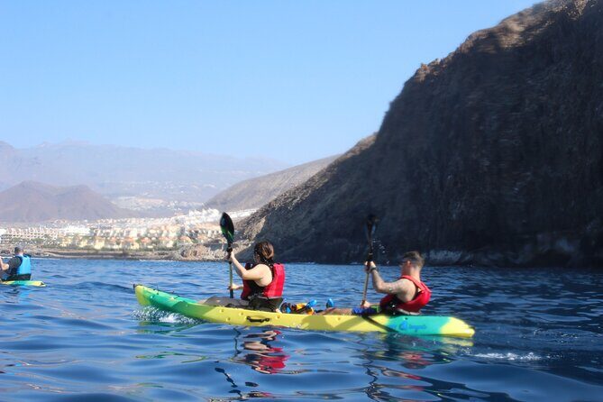 Kayak Route along the Volcanic Coast in Tenerife South with Snorkeling - Frequently Asked Questions